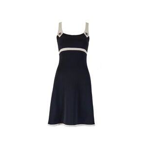 CHANEL 1996 “CC” Cruise Black Dress